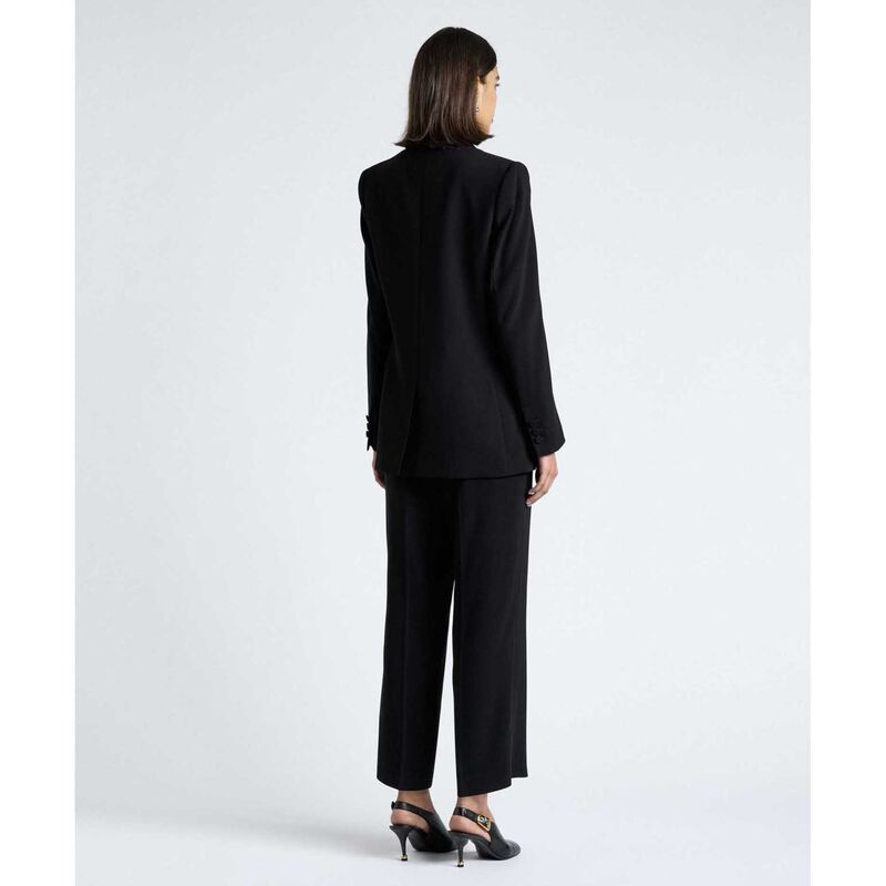 Cue Crepe Boyfriend Blazer image number 1